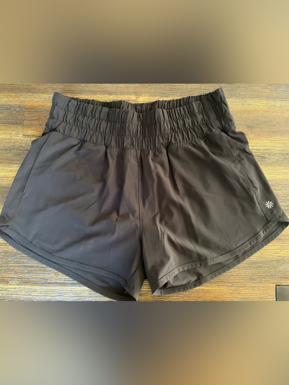 Athleta Girl Black All Star 2.5" Athletic Shorts size XXL/16